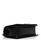 Lambskin Quilted New Medium Boy Flap Black