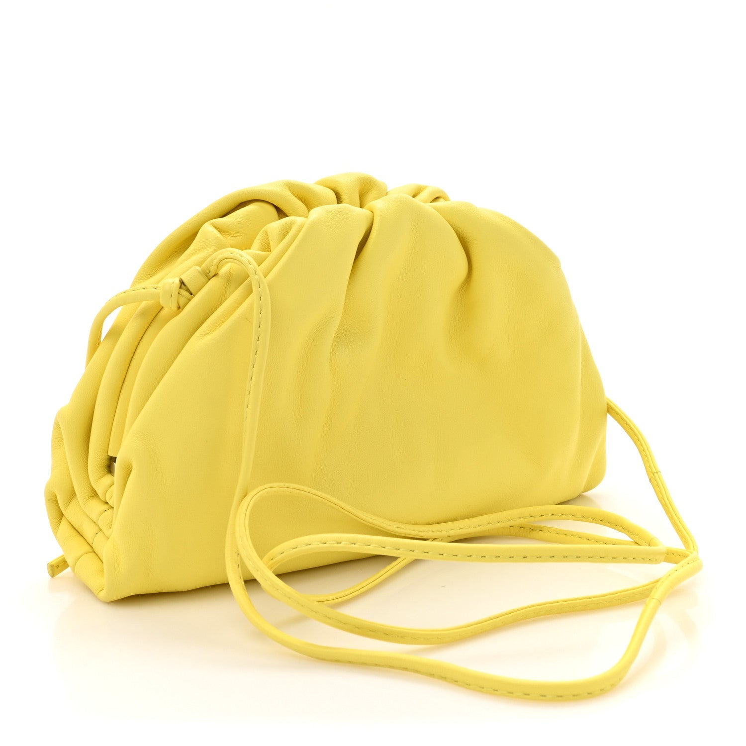Butter Calfskin The Mini Pouch Sherbert