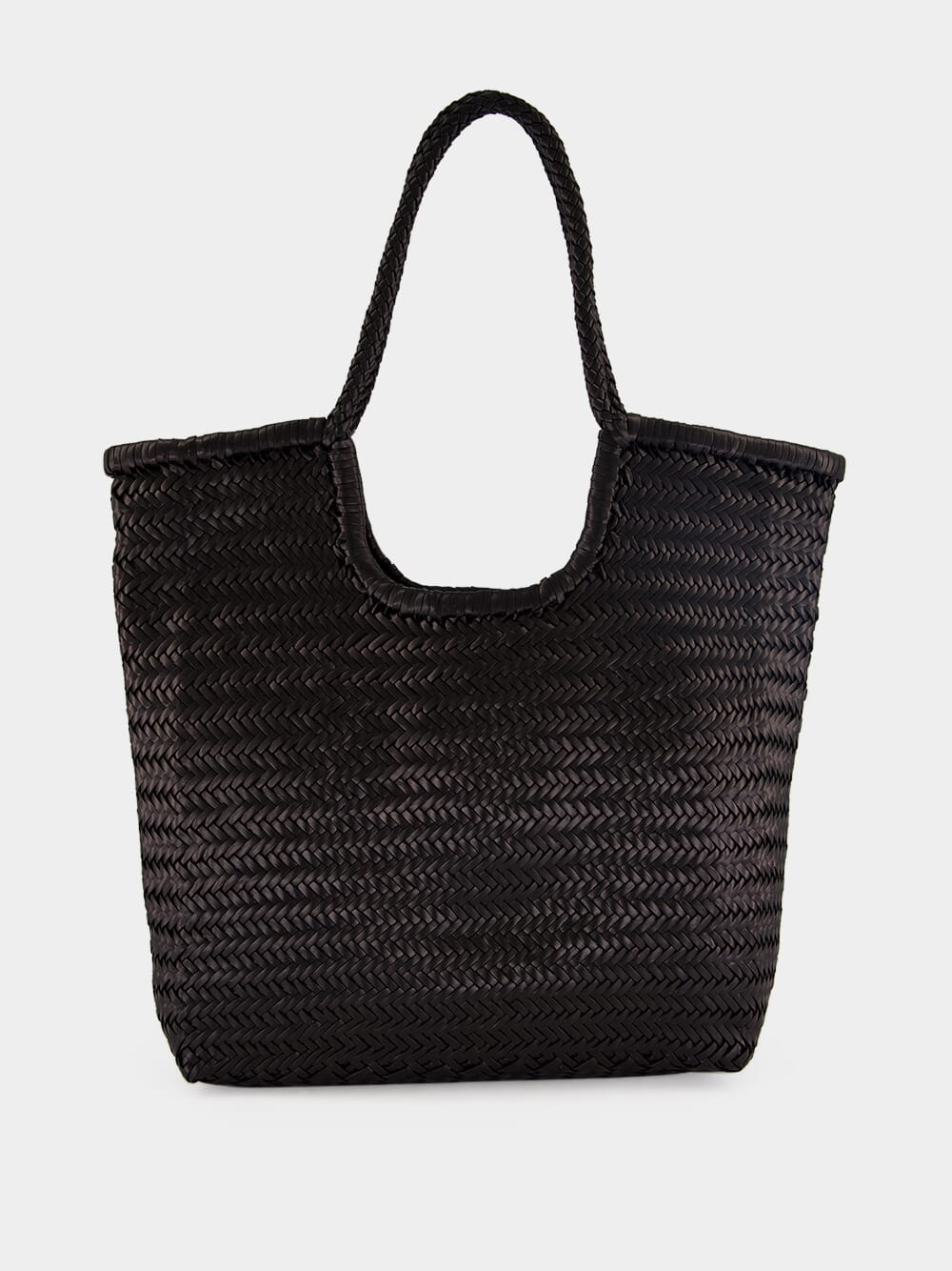 NS Diagonal Triple Jump Bag in Black