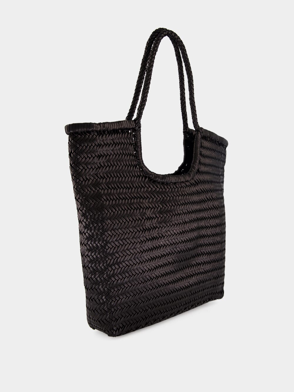 NS Diagonal Triple Jump Bag in Black