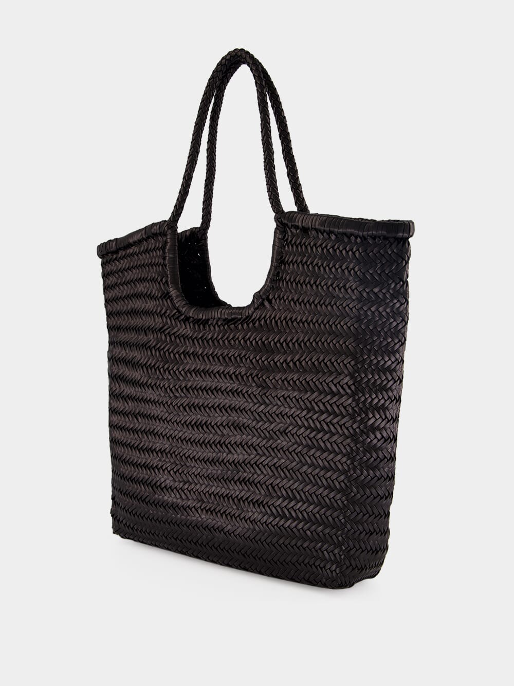 NS Diagonal Triple Jump Bag in Black