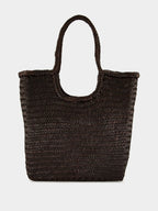 NS Diagonal Triple Jump Bag in Dark Brown