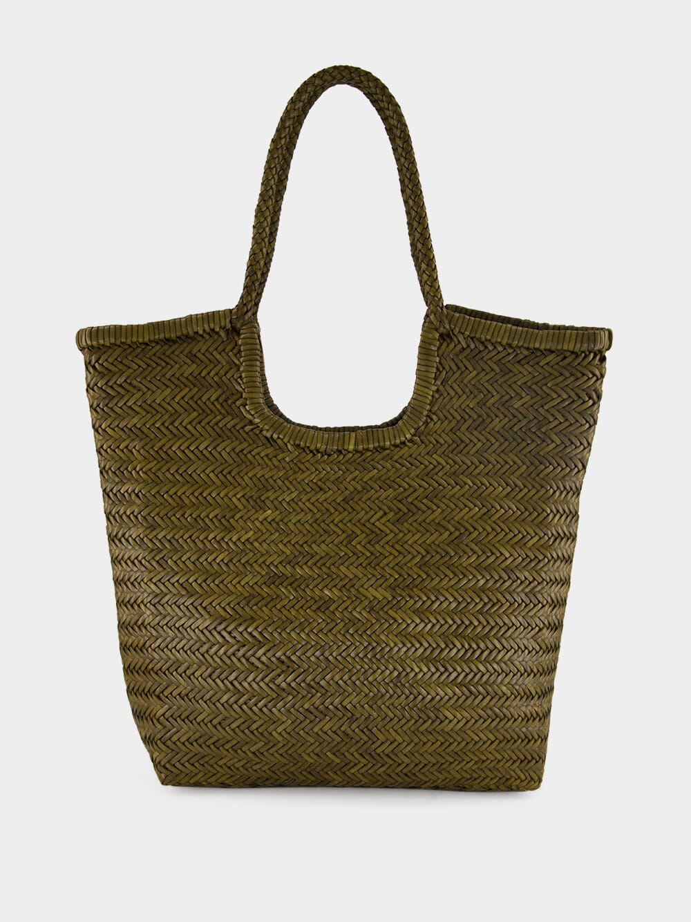 NS Diagonal Triple Jump Bag in Khaki