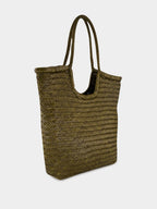 NS Diagonal Triple Jump Bag in Khaki