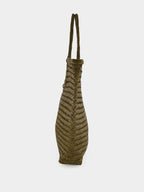 NS Diagonal Triple Jump Bag in Khaki
