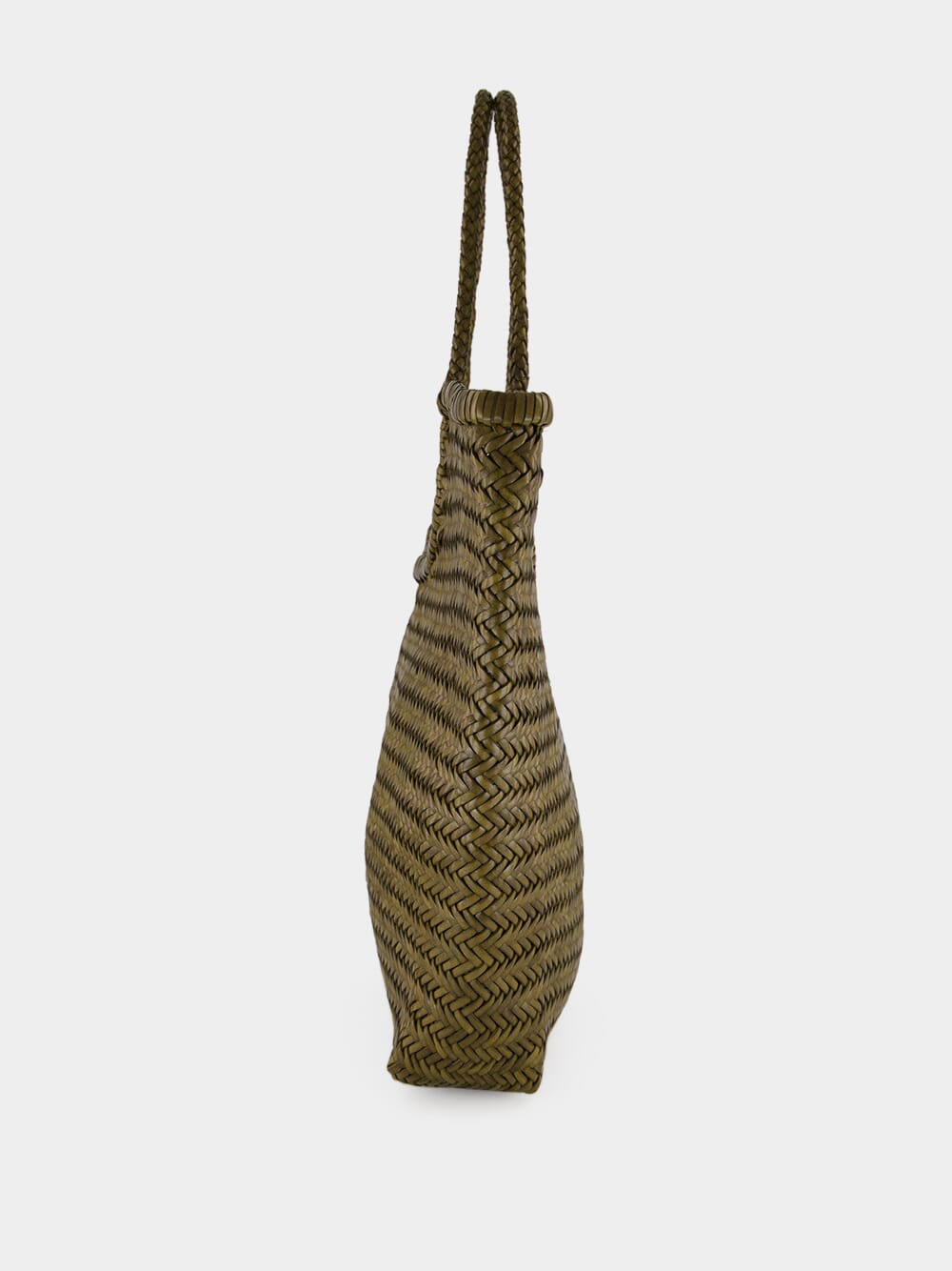 NS Diagonal Triple Jump Bag in Khaki