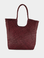 NS Diagonal Triple Jump Bag in Plum