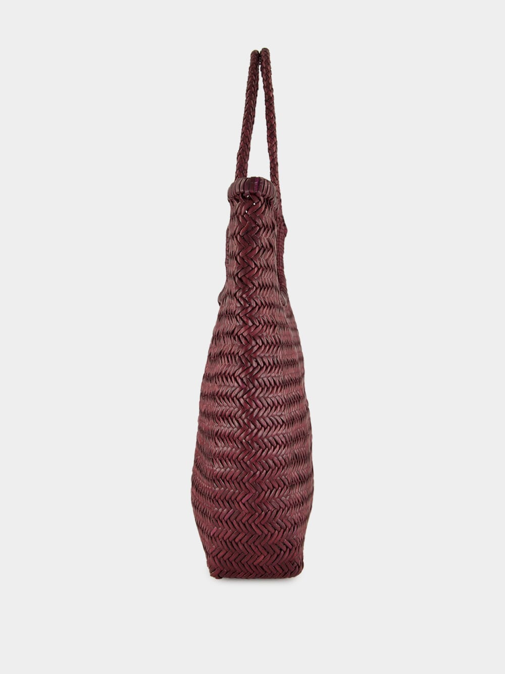NS Diagonal Triple Jump Bag in Plum