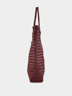 NS Diagonal Triple Jump Bag in Plum