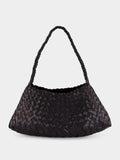 Rosanna Black Woven Leather Bag