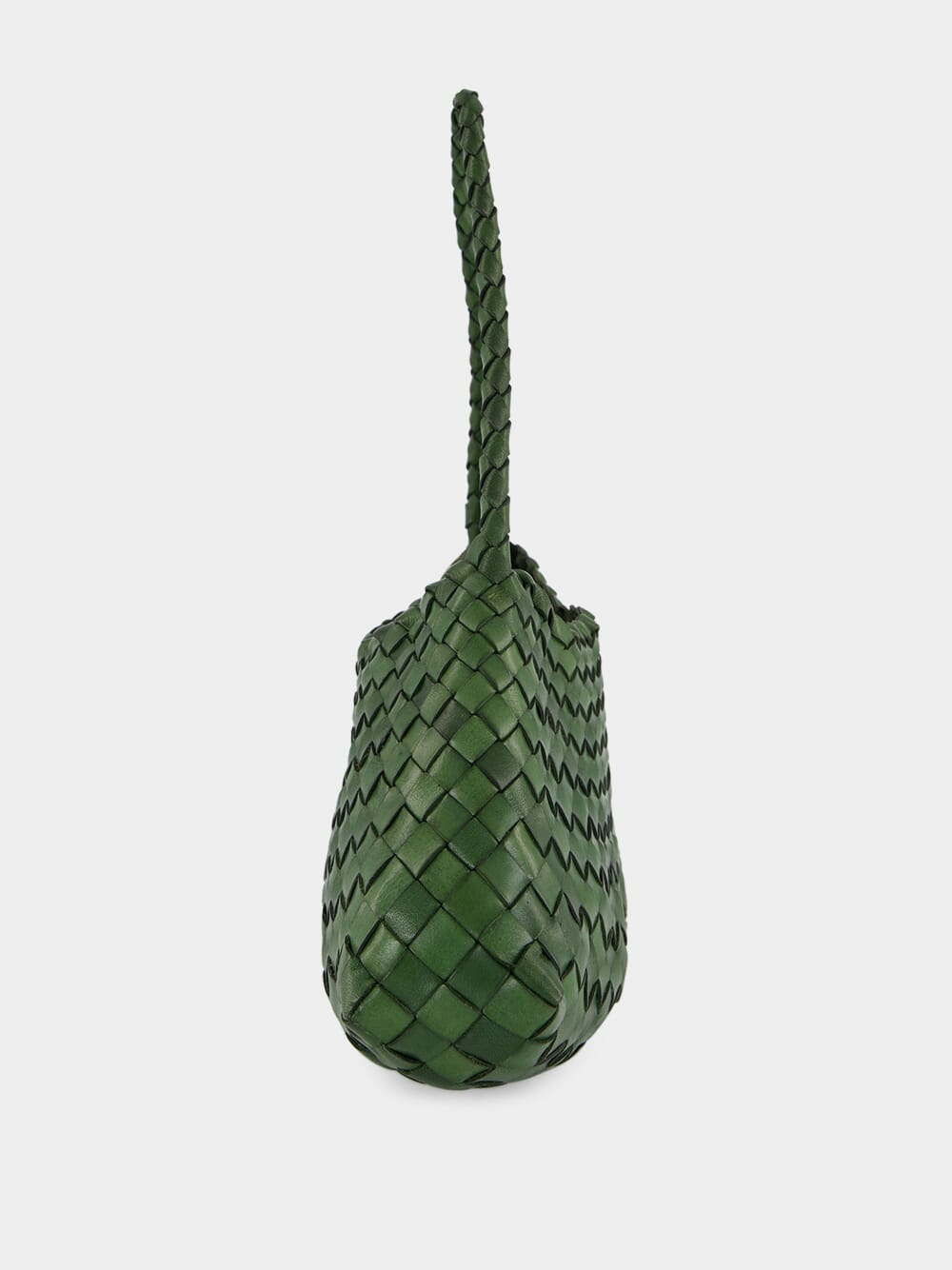 Rosanna Leaf Green Woven Bag