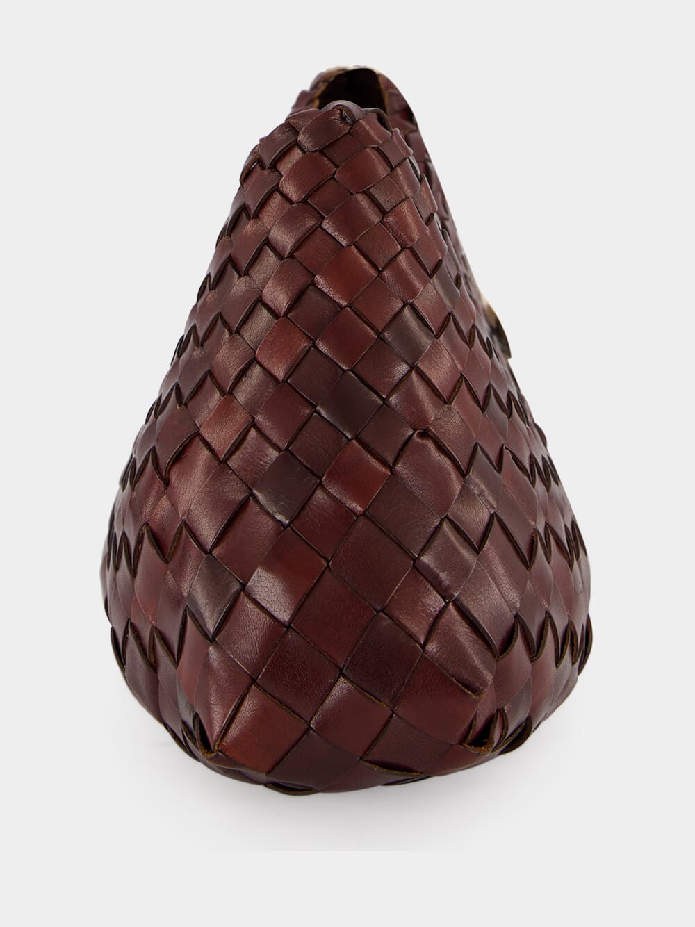 Comporta Bruciato Woven Leather Clutch