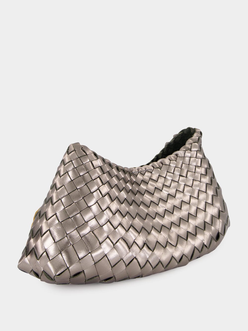 Comporta Covert Foil Leather Clutch