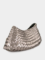 Comporta Covert Foil Leather Clutch