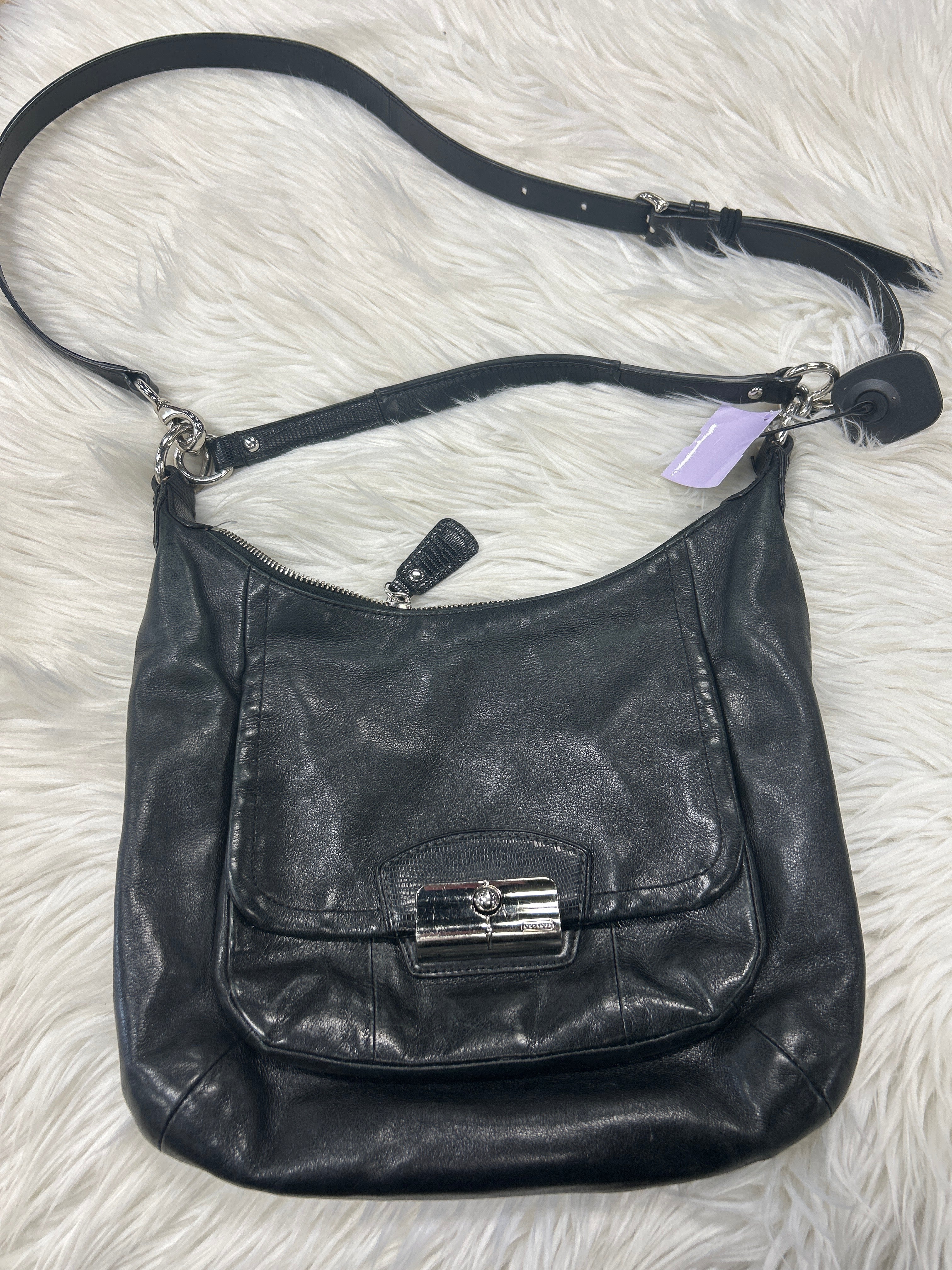 Crossbody Designer By Coach In Black, Size:Medium
