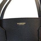 Tote Luxury Designer By Burberry In Black, Size:Large