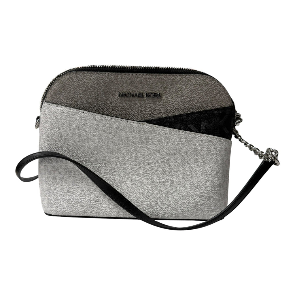 Crossbody Designer By Michael Kors In Grey, Size:Medium