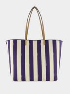 Reversible Pequin and Midnight Blue FF Large Shopper