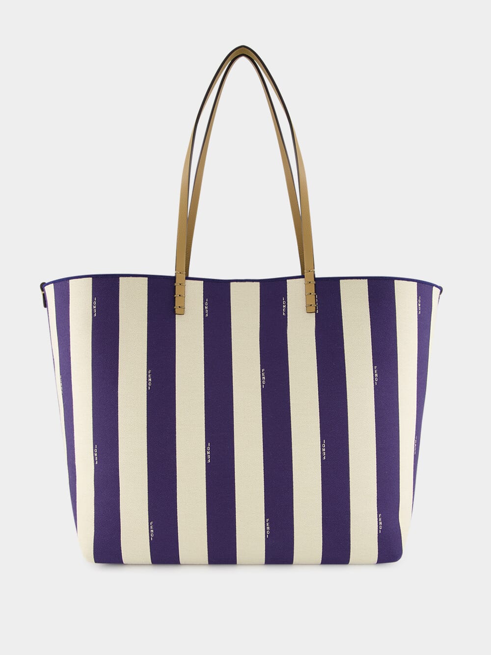 Reversible Pequin and Midnight Blue FF Large Shopper