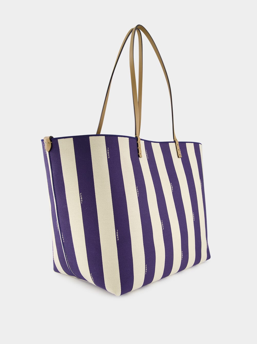 Reversible Pequin and Midnight Blue FF Large Shopper