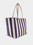 Reversible Pequin and Midnight Blue FF Large Shopper
