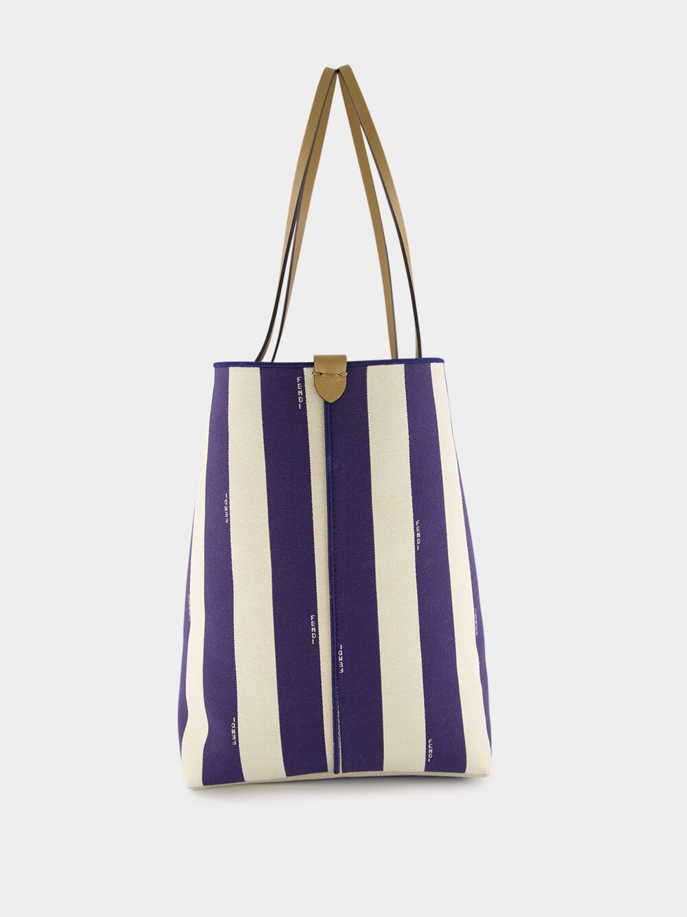 Reversible Pequin and Midnight Blue FF Large Shopper