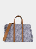 Blue FF Jacquard Summer Tote