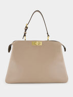 Dove Grey Peekaboo Soft Large Bag