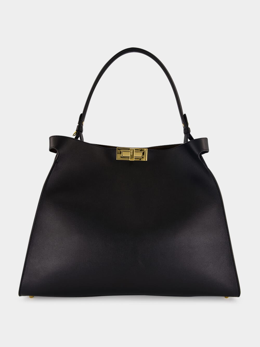 Black Large Leather Way Bag