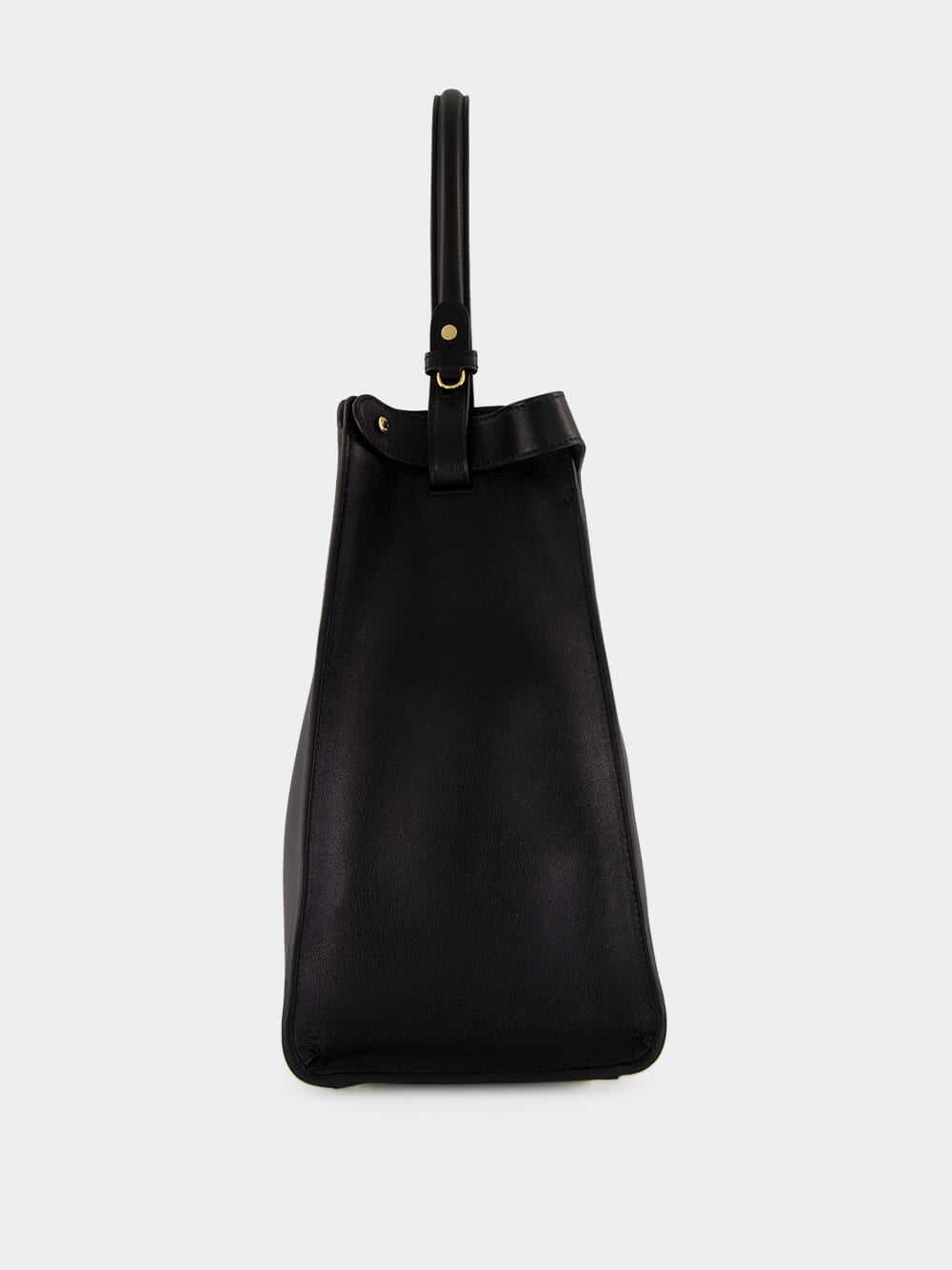 Black Large Leather Way Bag