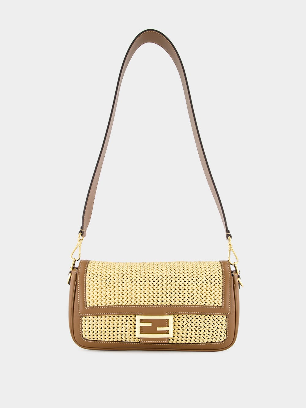 Macramé Baguette Bag