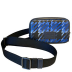 Crossbody Designer By Coach In Black & Blue, Size:Small