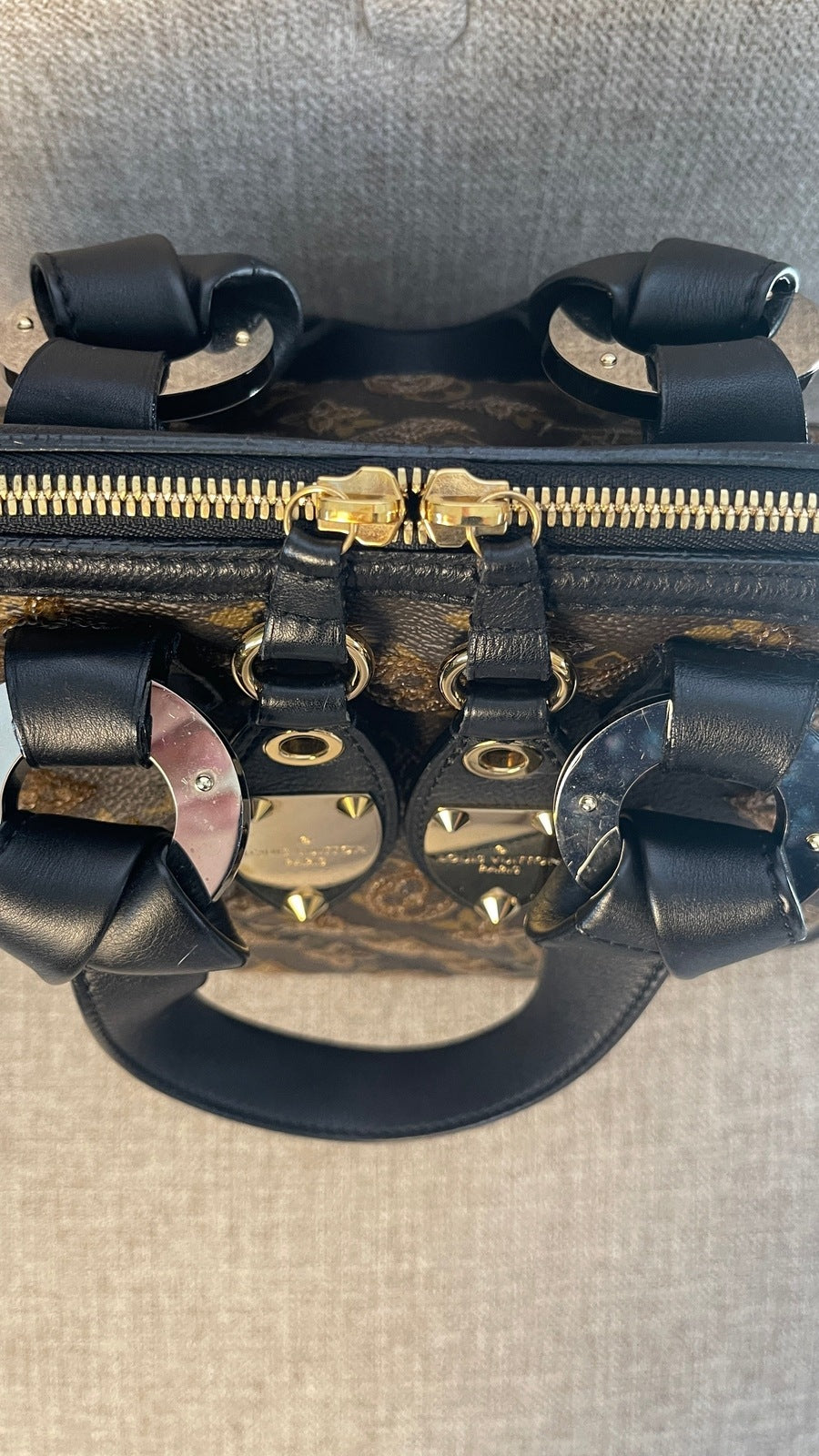 Louis Vuitton Eclipse Limited Edition Monogram Alma Bag
