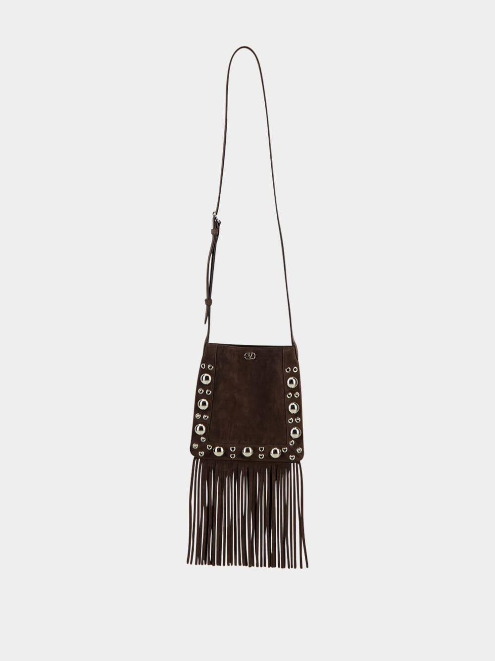 Brown Nellcôte Suede Crossbody Bag