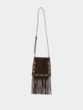 Brown Nellcôte Suede Crossbody Bag