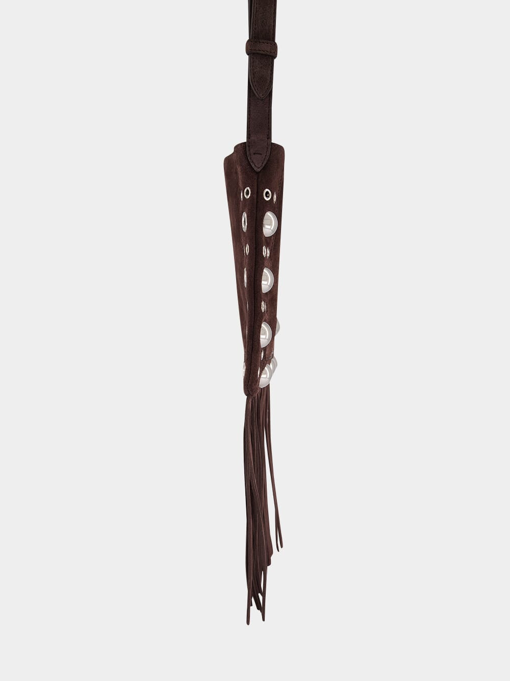 Brown Nellcôte Suede Crossbody Bag