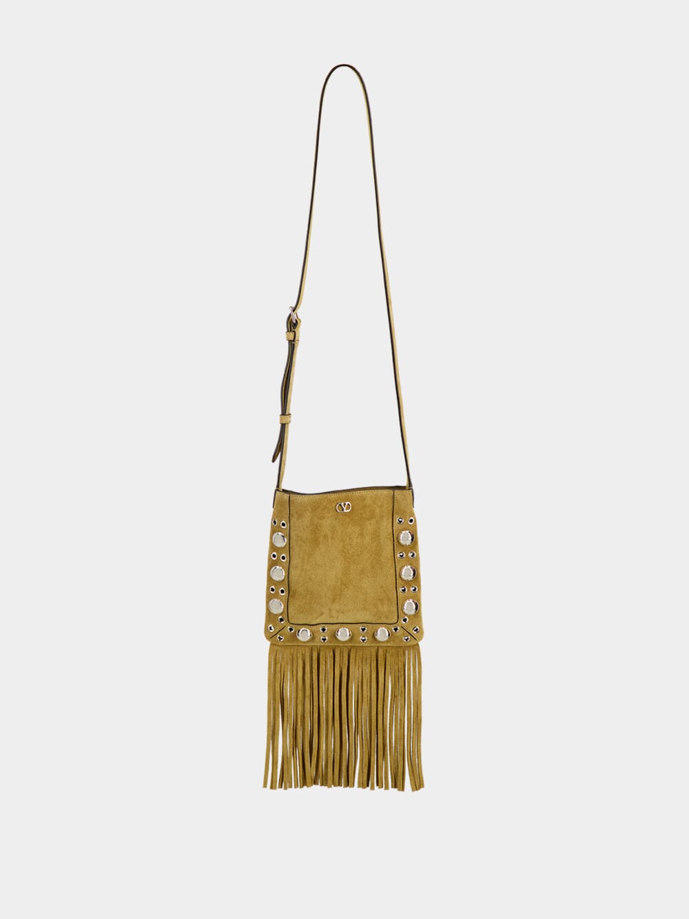 Havana Beige Nellcôte Suede Shoulder Bag