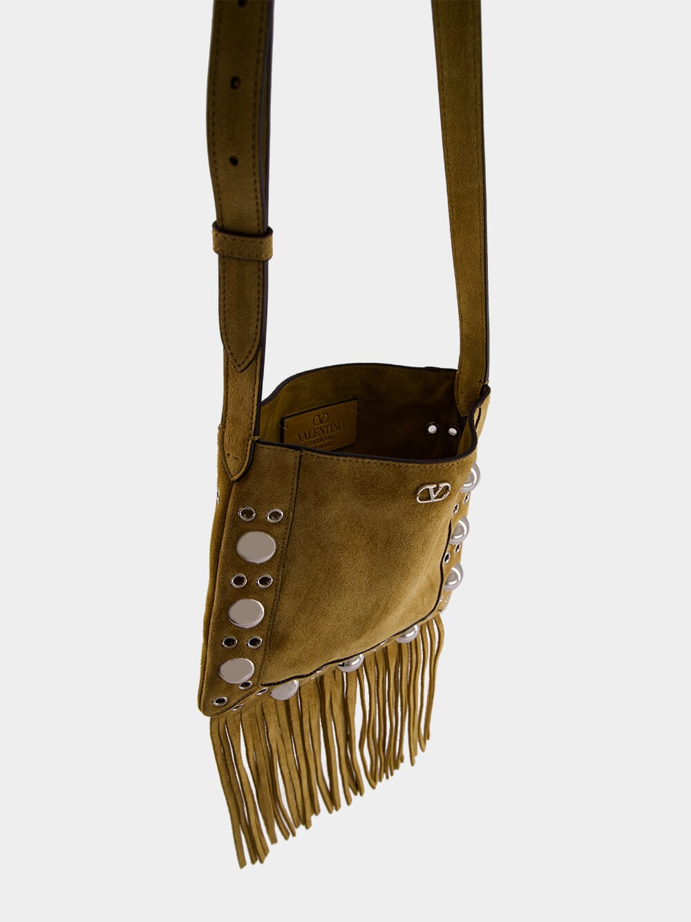 Havana Beige Nellcôte Suede Shoulder Bag