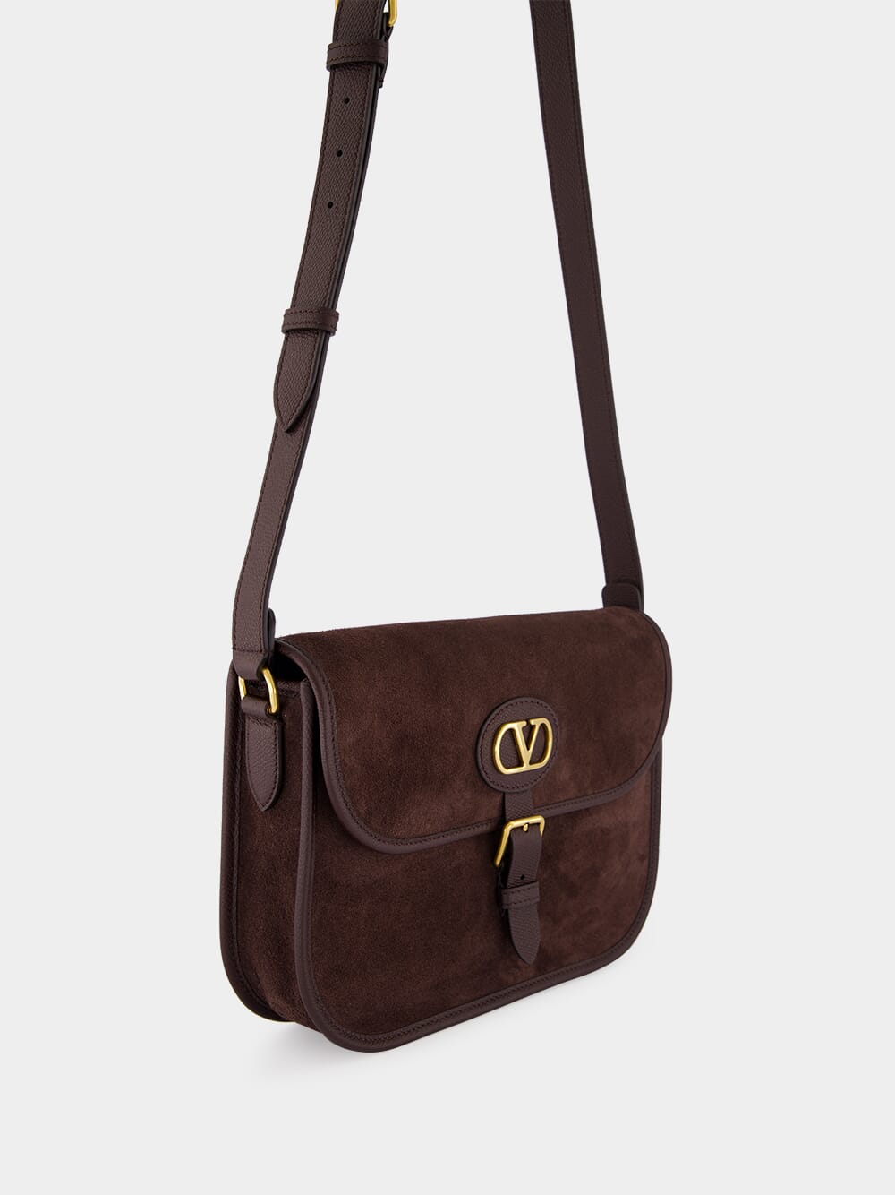 Testa di Moro Antibes Suede Shoulder Bag