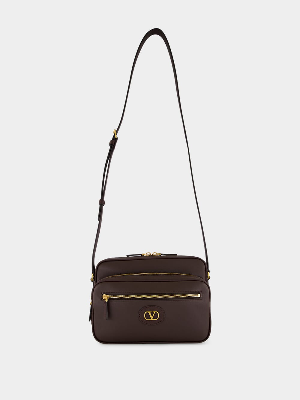 Oak Brown Leather Camera Bag