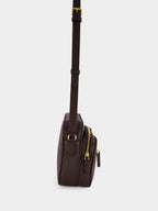 Oak Brown Leather Camera Bag