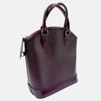Epi Lockit PM Handbag Cassis