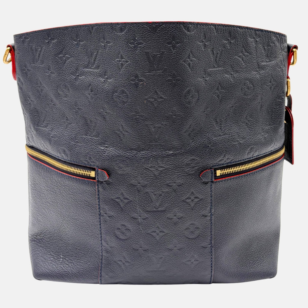 Melie Monogram Empreinte Blue/Red
