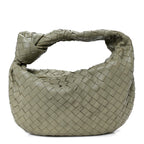 Nappa Intrecciato Teen Jodie Hobo Travertine