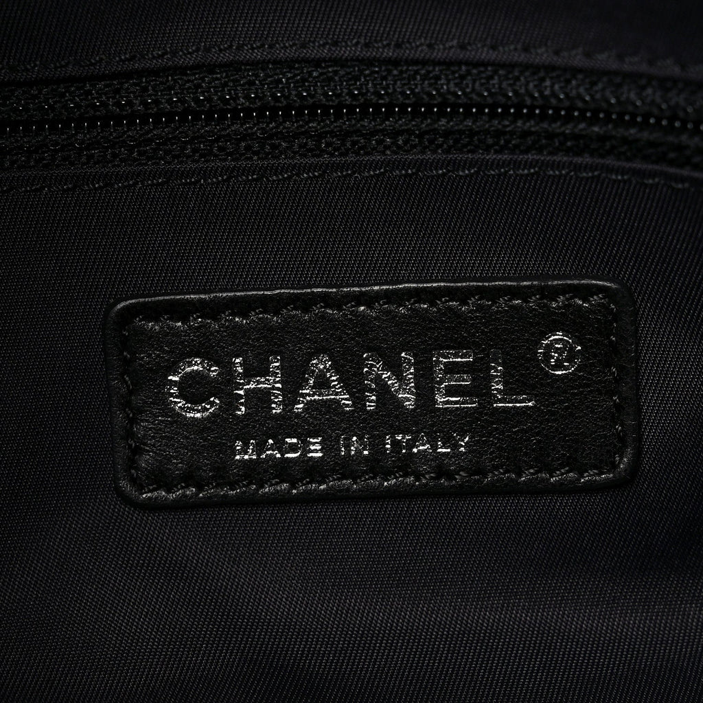 Coated Canvas Quilted Paris Biarritz Bowler Black