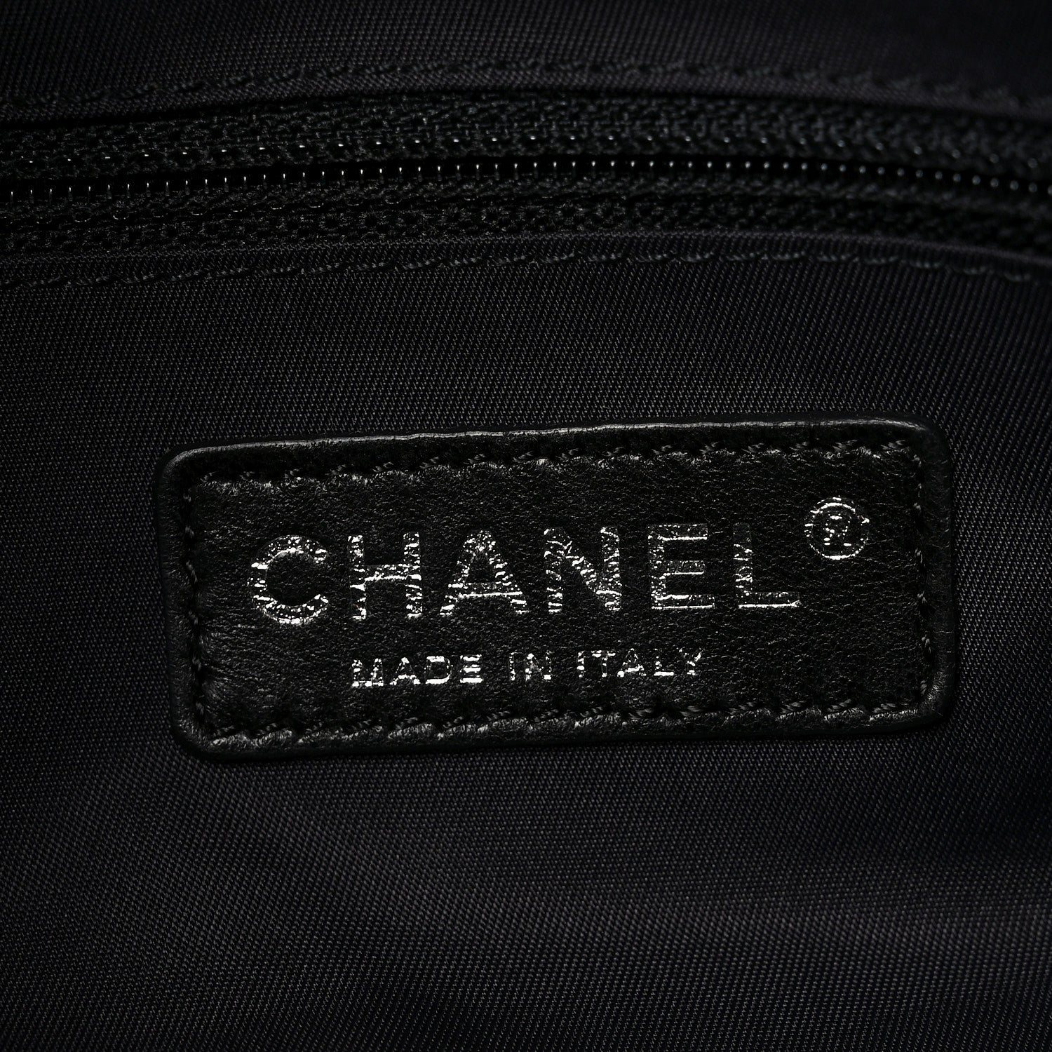 Coated Canvas Quilted Paris Biarritz Bowler Black