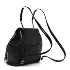 Caviar Quilted Business Affinity Backpack Black