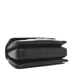 Lambskin Quilted Small Trendy CC Dual Handle Flap Bag Black