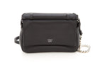 Fendi Black Micro Double Stud Baguette Cross-Body
