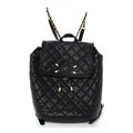 Caviar Quilted Small Filigree Backpack Black